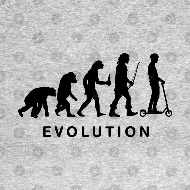 Evolution of man electric scooter by albertocubatas